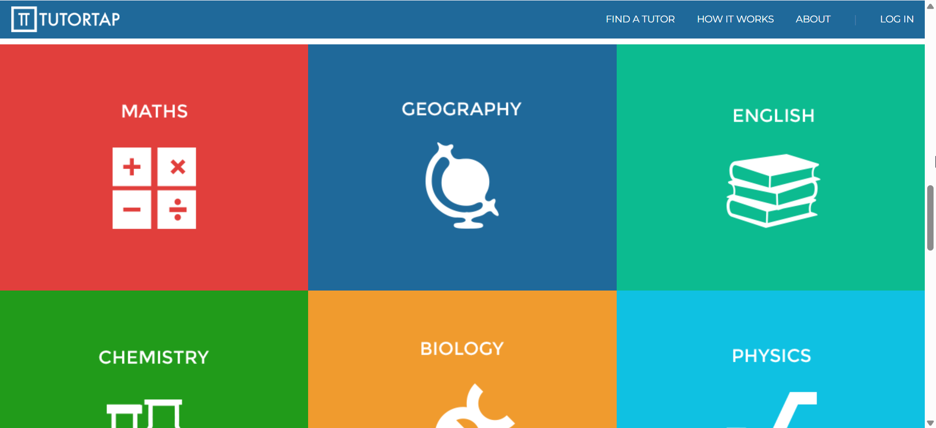 TutorTap Tutoring Platform project screenshot